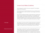 Social Media Guidelines